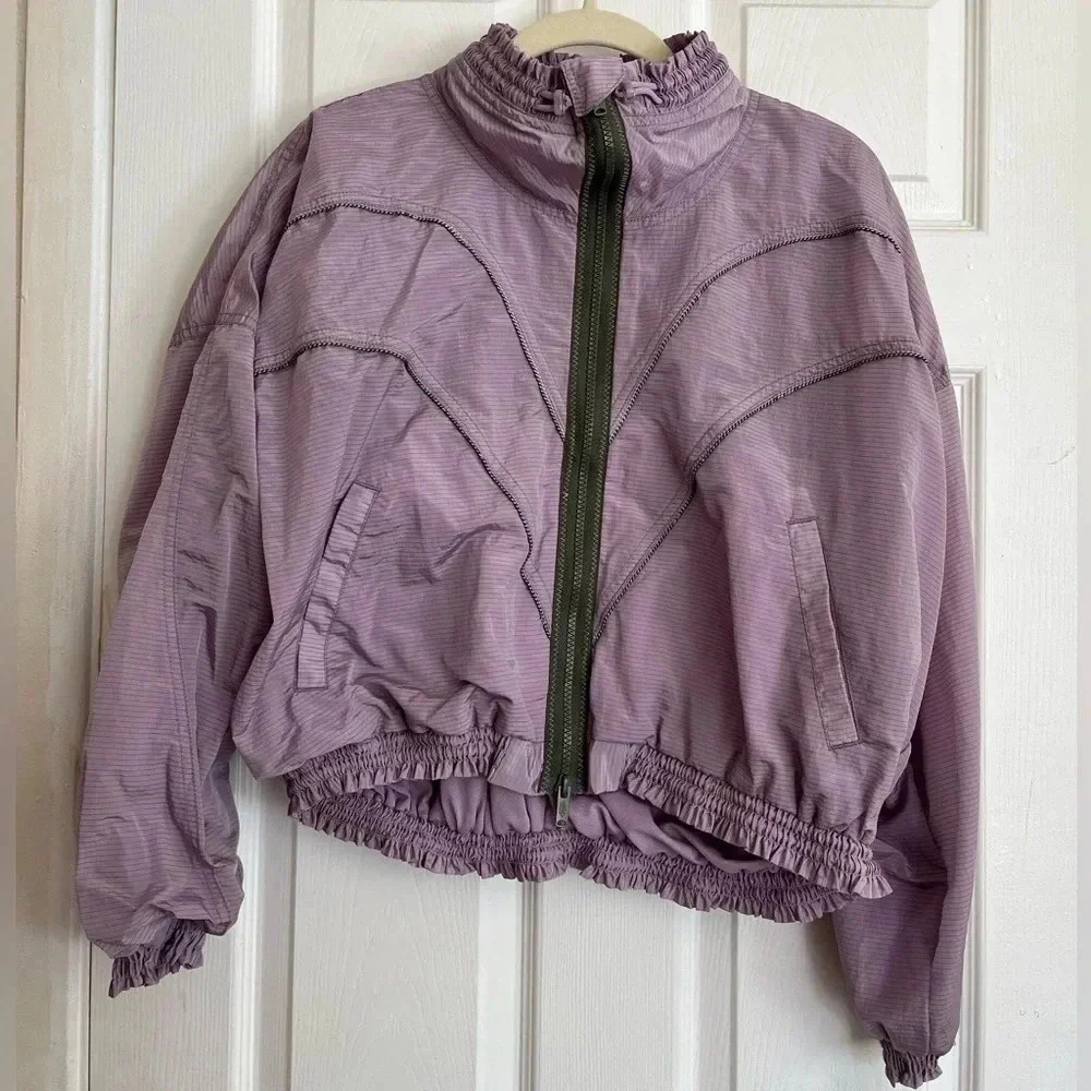 NWT Free People Starting Line Up Windbreaker